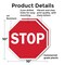 Signmission Stop, 10 inch X 10 inch, Plastic Sign, 2PK OC-P-2PACK-10-71 - alternate 4