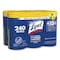 Lysol Disinfecting Wipes, 80 Wipe Canister, 7x8 in Wipes, Nonwoven Fiber, Lemon & Lime Blossom, PK6 REC 84251 - alternate 1