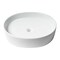 Alfi Brand ALFI brand ABC911 White 22" Oval Above Mount Ceramic Sink ABC911 - alternate 4
