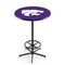 Holland Bar Stool Co 42" Black Kansas State Pub Table L216B4236KnsasS - alternate 1