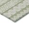 Homeroots 5' X 8' Artichoke Green And Ivory Quatrefoil Washable Indoor Outdoor Area Rug 583193 - alternate 4