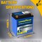 Goodyear GYTX7L-LI Lithium LiFePO4 12.8V 240CCA Rechargeable High Performance Powersport Battery GY4148417 - alternate 3