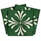 Homeroots 5" x 5" Green Vinyl Arabesque Peel And Stick Removable Tiles 569236 - alternate 3