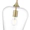 Z-Lite Joliet Burnished Brass 1 Light Pendant 473P9-BBR - alternate 2