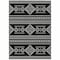Homeroots 8' X 10' Black And Ivory Southwestern Washable Indoor Outdoor Area Rug 593651 - alternate 3