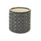 Homeroots Set of Two Brown And Gray Clay 7 Ounce Geometric Round Pot Planters, 2PK 517967 - alternate 4