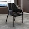Leisuremod Ethora Collection Modern Wooden Dining Chair in Black, 2PK EC22BL2 - alternate 4