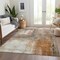 Homeroots 8' X 10' Copper Ivory And Brown Abstract Washable Indoor Outdoor Area Rug 603620 - alternate 4
