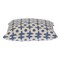 Homeroots 18" Beige and Blue Geometric Cotton Throw Pillow 529307 - alternate 2