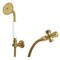 Kingston Brass Hand Shower Kit, Brushed Brass KX1057SD - alternate 1
