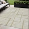 Homeroots 5' X 8' Beige Tan And Taupe Geometric Washable Indoor Outdoor Area Rug 588395 - alternate 1