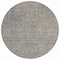Homeroots 8' Gray And Silver Round Southwestern Washable Indoor Outdoor Area Rug 587052 - alternate 4