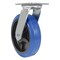 Vestil Elastic Rubber Swivel Caster 8 In. Diameter x 2 In. Width 770 Lb. Capacity Blue/Black CST-BB-8X2ER-S - alternate 4