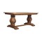 Homeroots 71" Brown Solid Wood Double Pedestal Base Dining Table 719513 - alternate 3