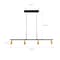 Vidalite Shura Black & Brass 4-Light Track Pendant Light with Adjustable Heads, Integrated LED, 3000K, 1960L CE1007795 - alternate 4