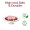 Smarty Had A Party 11.6" White Medium Round Plastic Cake Stands (12 Cake Stands), 12PK CS115W-CASE - alternate 4