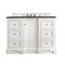 James Martin Vanities De Soto 48" Single Vanity, Bright White, w/ 3 CM Phantome Eclos Top 825-V48-BW-3PHT - alternate 1
