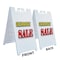 Signmission Clearance Sale, A-Frame & 2 Decals Installed, Heavy-Duty Plastic Frame SBHD-D-2436-Clearance Sale - alternate 3