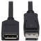 Tripp Lite DisplayPort Cable, Latches, M/F, 6ft P579-006 - alternate 1