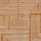 Homeroots 3' X 5' Copper And Ivory Geometric Washable Indoor Outdoor Area Rug 600852 - alternate 3