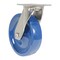 Vestil Solid Polyurethane Swivel Caster 8 In. Diameter x 2 In. Width 1400 Lb. Capacity Dark Blue CST-F-SS-8X2SP-S - alternate 5