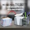 Acrimet Desktop Organizer Pencil, Pen, Paper, Clip, Caddy Holder (Plastic) (Paper Included) (Smoke Color) 954.1 - alternate 3