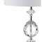 Jonathan Y Channing 25.5" LED Crystal/Metal Table Lamp, Clear/Chrome JYL5036A - alternate 2