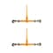 Mytee Products (2 Pack) 5/16in - 3/8in Ratchet Chain Binder - Yellow, 2PK CBRS516-YLWx2 - alternate 1