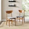 Crosley Landon 2-Piece Wood Dining Chairs W/Upholstered Seat CF6021-AC - alternate 5