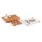 Picnic Time Family Of Brands NCAA LSU Tigers Concerto Glass Top Cheese Board and Knife Set 919-00-505-294-0 - alternate 2