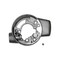 Auveco GM Steering Column Housing Cover with Tilt 23763 - alternate 2