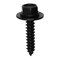Auveco M4.2-1.41 x 20mm Hex Washer Head Sems Tapping Screw, 50PK 12738 - alternate 1