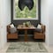 Homeroots 3' X 5' Green And Ivory Palm Leaf Indoor Outdoor Area Rug 554899 - alternate 3