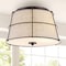 Jonathan Y Silas 14" 2-Light Rustic Farmhouse Iron LED Flush Mount, Oil Rubbed Bronze JYL1317A - alternate 4