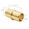 Thrifco Plumbing 1" x 3/4" Brass Reducing Coupling Lead Free F1807 - PEX B 7910016 - alternate 2