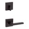 Kwikset Matte Black Entry Handleset KW1 1 3/4 in. 98180-015 - alternate 5