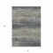 Homeroots 3' X 5' Granite Gray Striped Washable Indoor Outdoor Area Rug 608473 - alternate 2