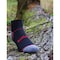 Railroad Sock Mens Outdoor Quarter Socks, Wool/Nylon/Spandex, Grey/Red, 6-12 M, 2 PK OD211QUR - alternate 3