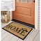 Gardenised Heavy Duty Coco Coir Doormat with Non Slip PVC Baking Embossed Design, Hatted Home QI004885 - alternate 2