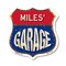 Signmission Miles's Garage, 12 Inch X 12 Inch, Aluminum Metal Sign SHI-A-12-383-MILES - alternate 1