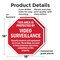 Signmission This Area Is Protected by Video Sur, 18 inch X 18 inch, Plastic Sign, 2PK OC-P-2PACK-18-330 - alternate 3