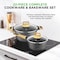 Nutrichef 22‑Piece Non‑Stick Ceramic Pots and Pans Set NCCW22BLK - alternate 4