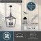 Vaxcel Cottage Grove 4-Light Matte Black Traditional Open Cage Lantern Pendant Light P0466 - alternate 2