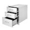 Vevor Stainless Steel Lower Sliding Rails Built-In Trash Drawer No Trash Can KM-CTG-2302-4232 - alternate 1