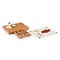 Picnic Time Family Of Brands NCAA Oklahoma State Cowboys Concerto Glass Top Cheese Board and Knife Set 919-00-505-464-0 - alternate 2