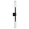 Cwi Lighting Curva Integrated LED 36in Sand Black Indoor-Outdoor Wall Light with Handcrafted Glass 1725W36-2-101-A - alternate 2