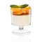 Smarty Had A Party 2 oz. Clear Round Plastic Disposable Mini Wine Glasses (480 Glasses), 480PK 2665-CASE - alternate 2
