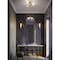 Afx Lane - LED Flush Mount - Light Antique Brass LANF20LAJUDLB - alternate 2