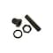 Dial Mfg Drain and Pipe Kit 4in H X 5in W Black Plastic Black 9249 - alternate 2