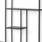 Homeroots 39" Black Metal Wall Mounted Tiered Shelf 608664 - alternate 4